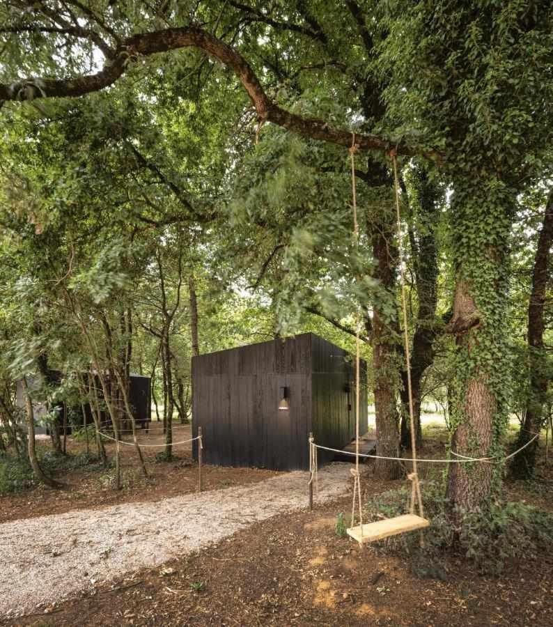 A Leira 116 Cabanas De Diseno Sarria Exteriér fotografie